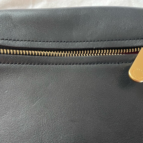 Marc by Marc Jacobs Black Crossbody Bag with Gold Accents - Picture 2 of 10